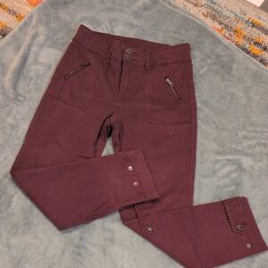 Kut from the Kloth Maroon Trousers
